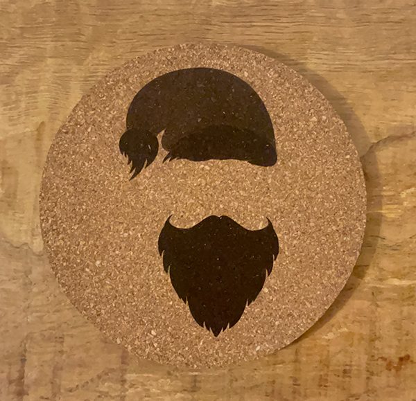 Sous verres en Liège - Père Noël