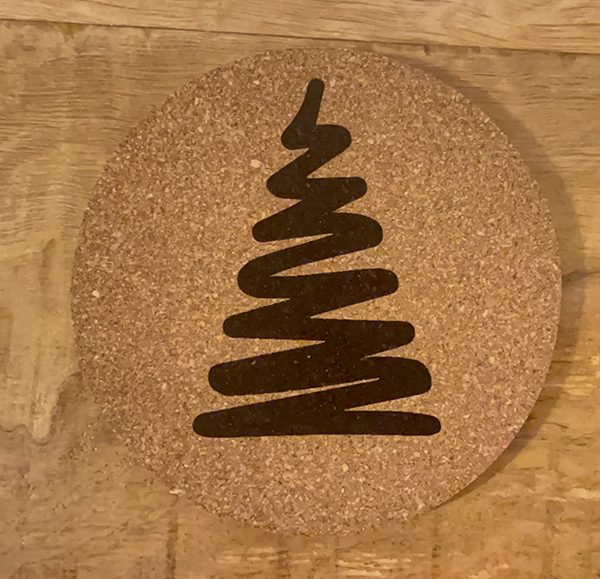 Sous verres en Liège - Sapin
